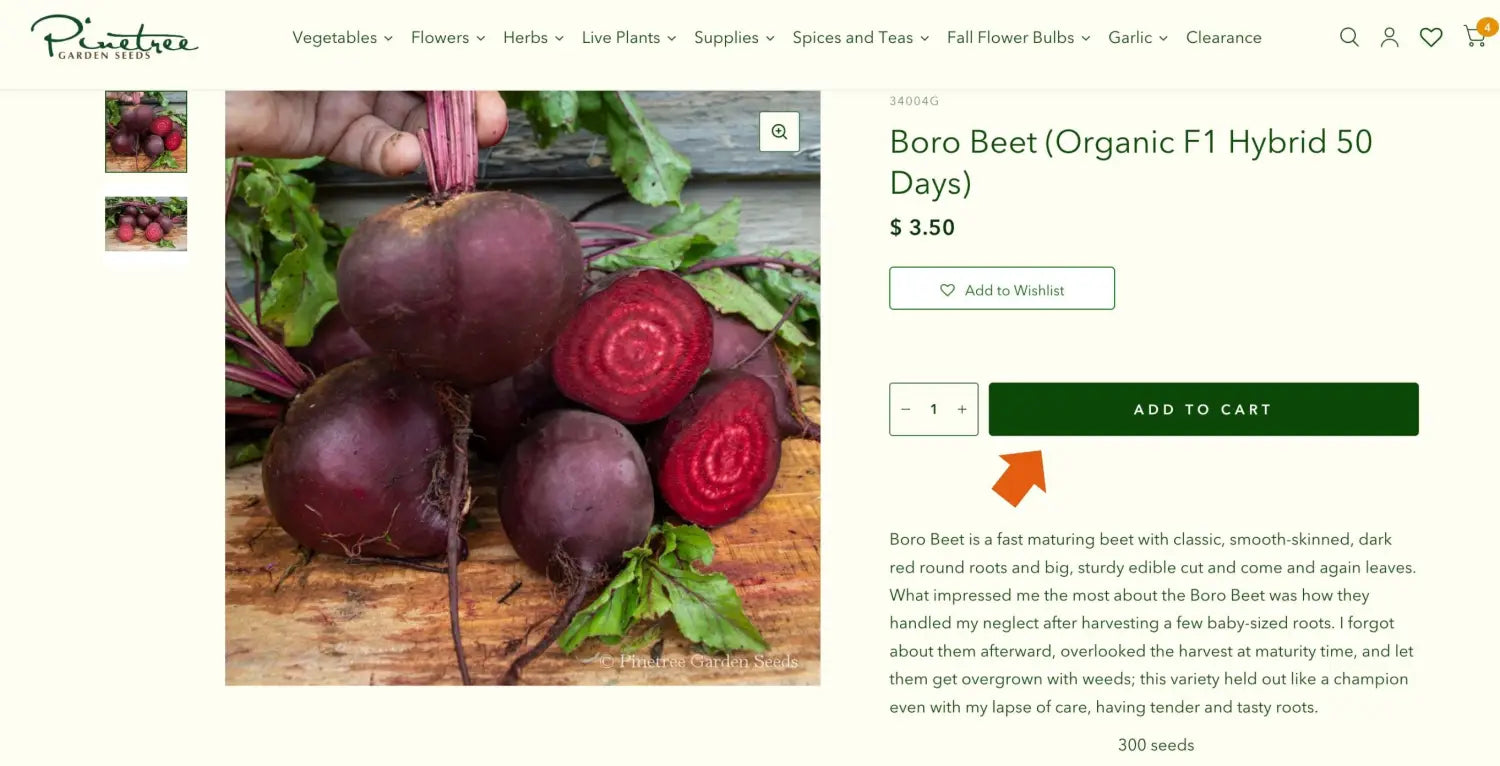 Deep red Boro Beets sliced open on a home gardener's cutting board.