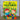 Color and Garden Vegetables children's coloring book with bright yellow illustrated cover, sitting on wooden table.
